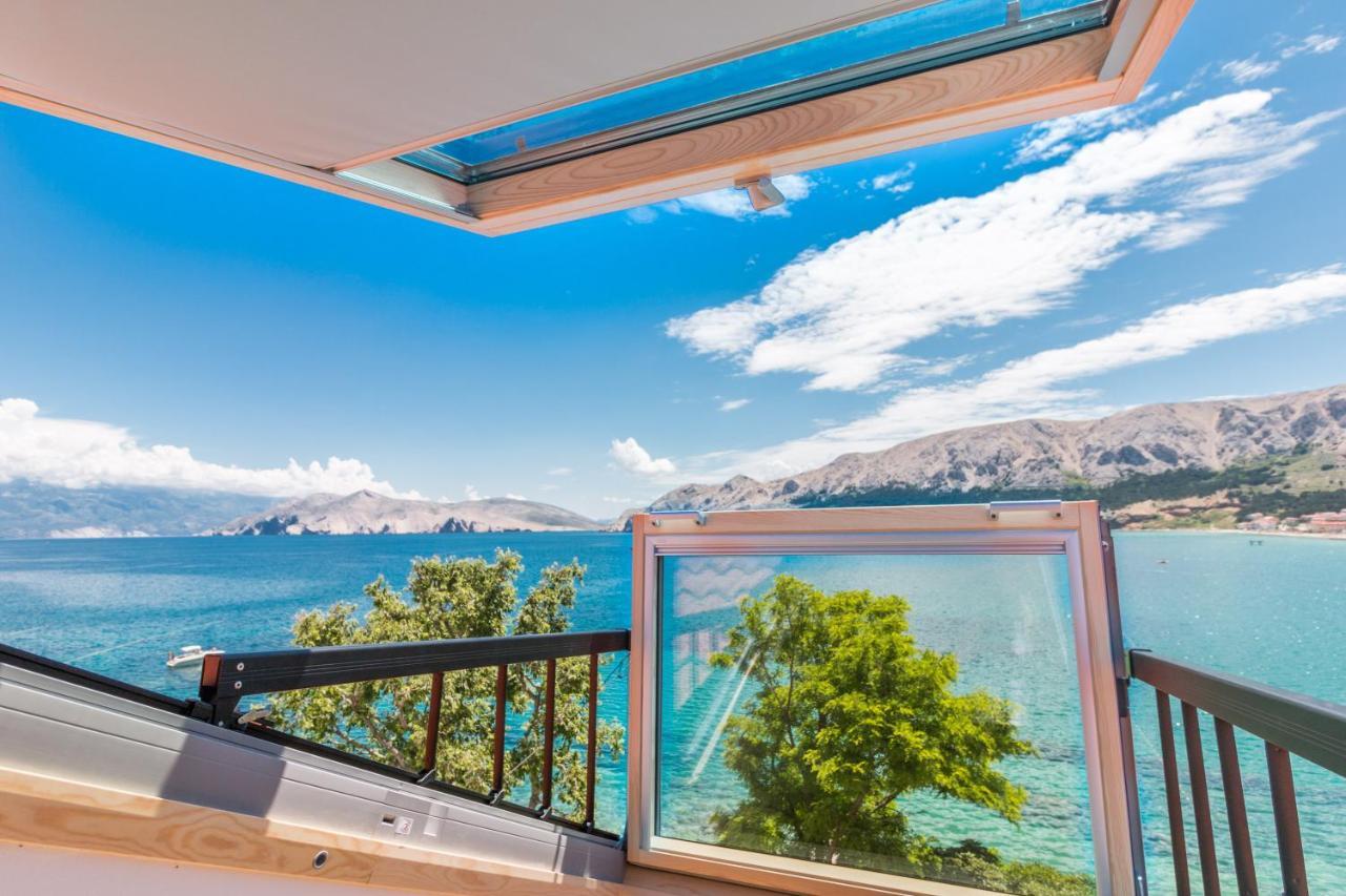 Seaview Apartments Baska Экстерьер фото